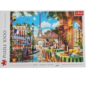 Trefl Parisian Morning 1000 Piece Puzzle Premium Plus Quality Pre-Owned